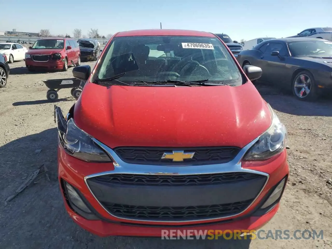 5 Photograph of a damaged car KL8CB6SA5LC400342 CHEVROLET SPARK 2020
