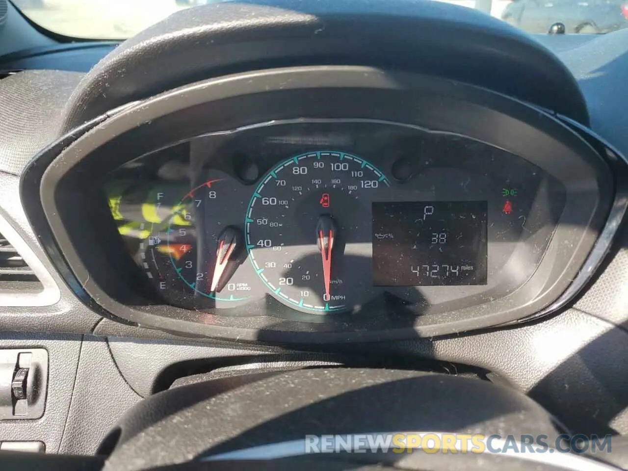 9 Photograph of a damaged car KL8CB6SA5LC400342 CHEVROLET SPARK 2020