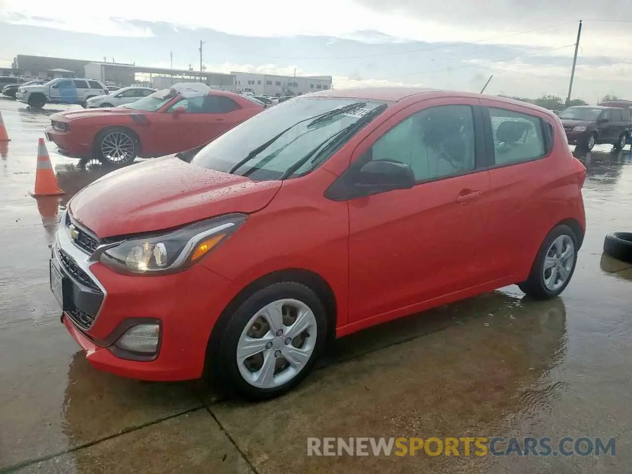 1 Photograph of a damaged car KL8CB6SA5LC400387 CHEVROLET SPARK 2020