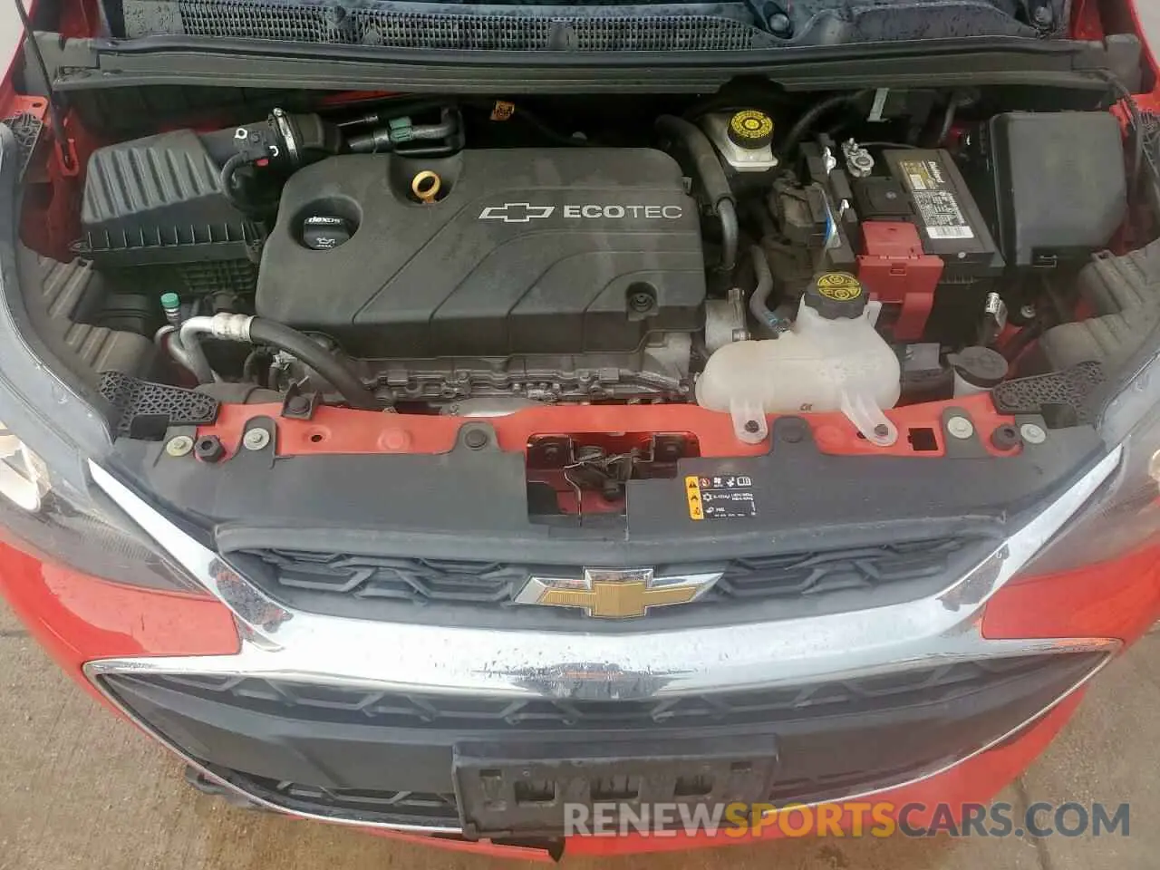 12 Photograph of a damaged car KL8CB6SA5LC400387 CHEVROLET SPARK 2020