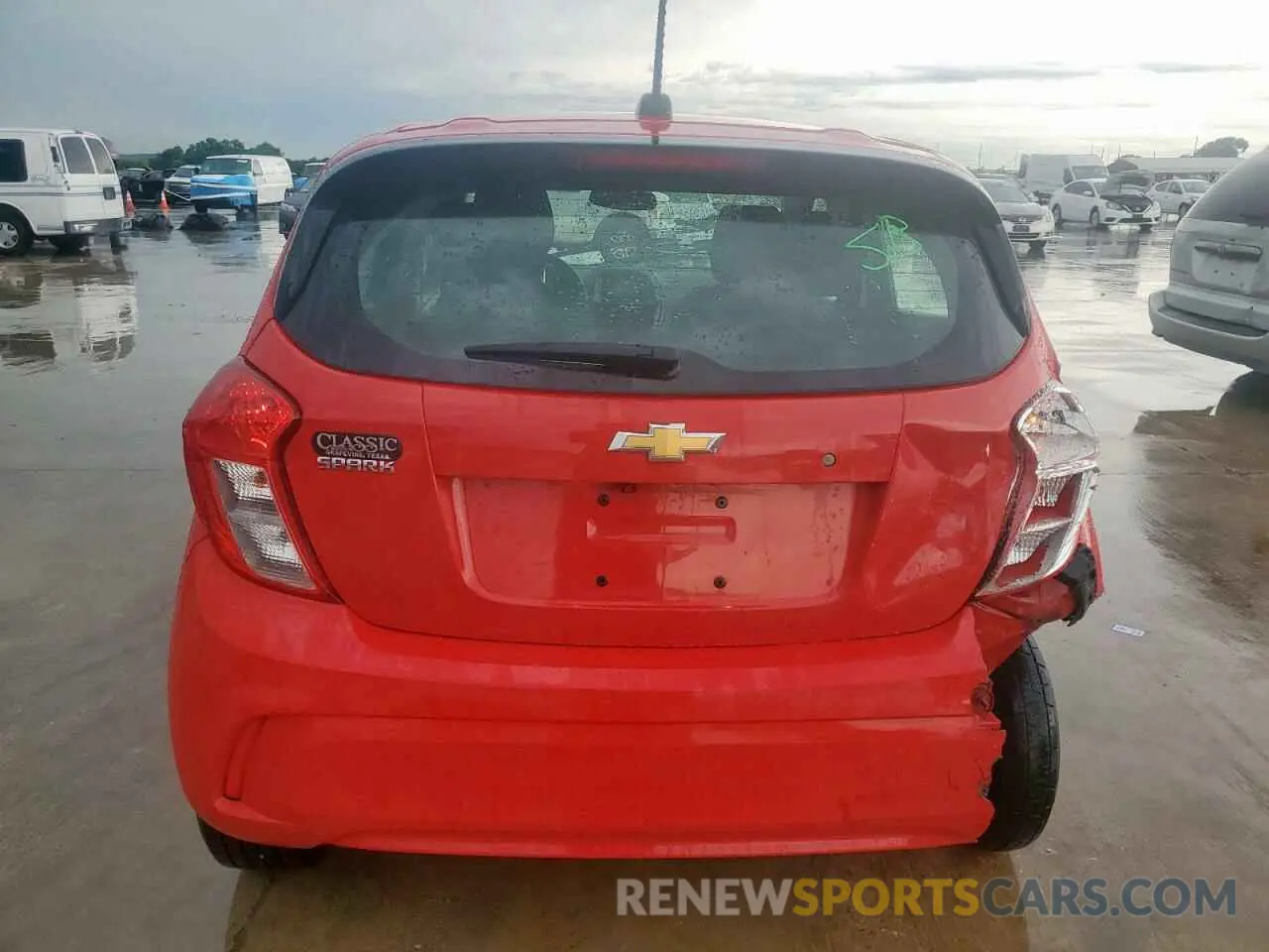 6 Photograph of a damaged car KL8CB6SA5LC400387 CHEVROLET SPARK 2020