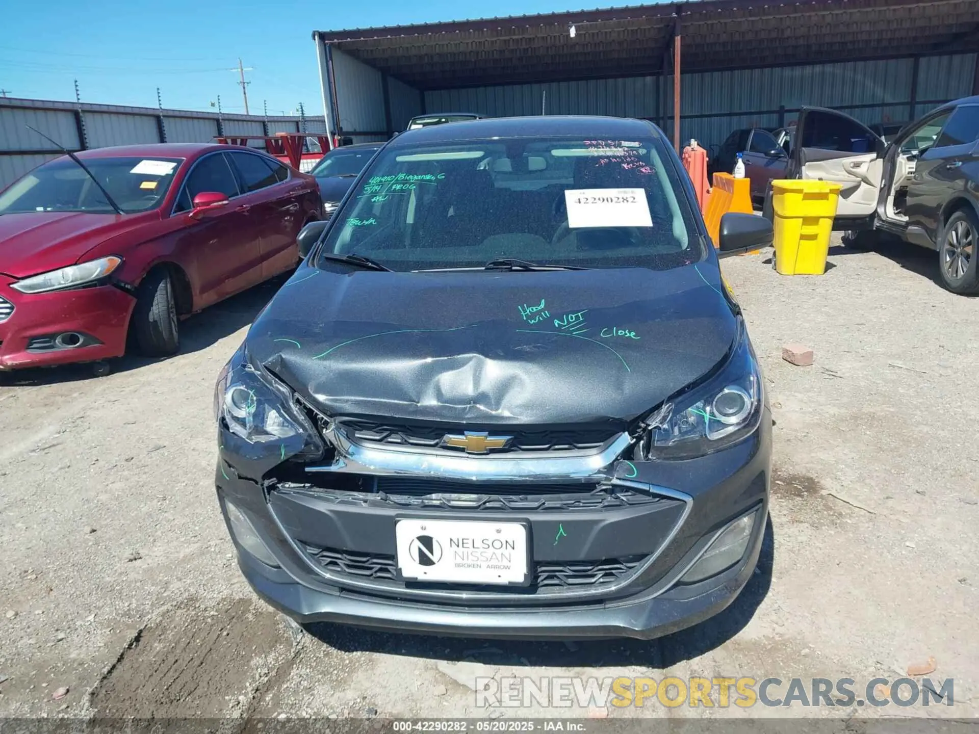 13 Photograph of a damaged car KL8CB6SA5LC403791 CHEVROLET SPARK 2020