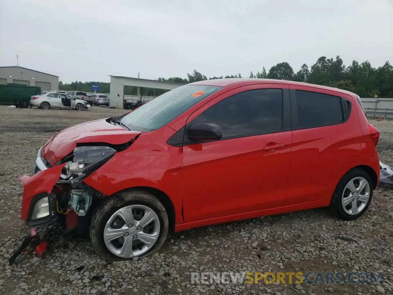 1 Photograph of a damaged car KL8CB6SA5LC407825 CHEVROLET SPARK 2020