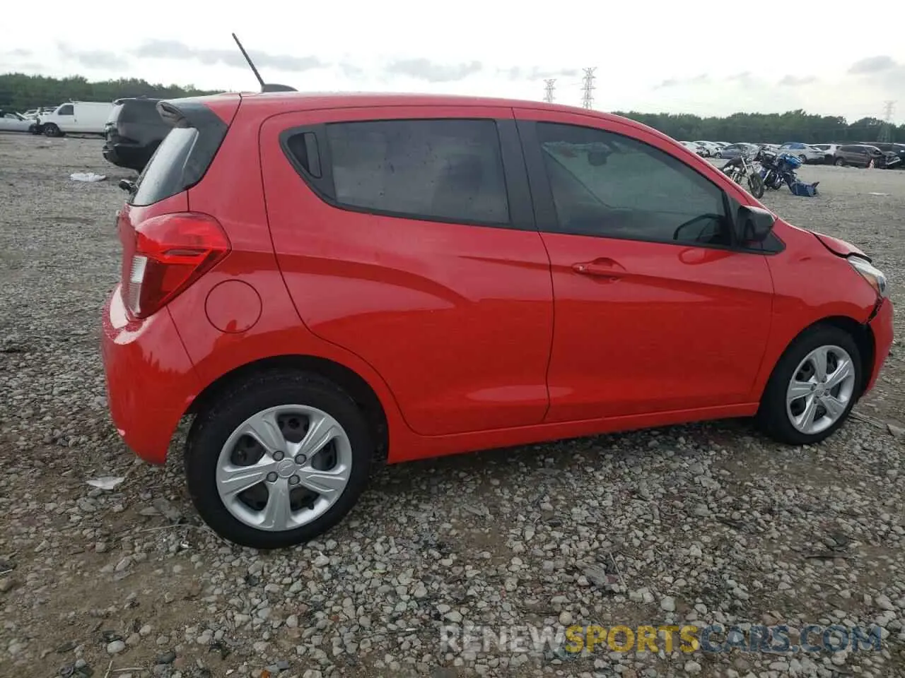 3 Photograph of a damaged car KL8CB6SA5LC407825 CHEVROLET SPARK 2020