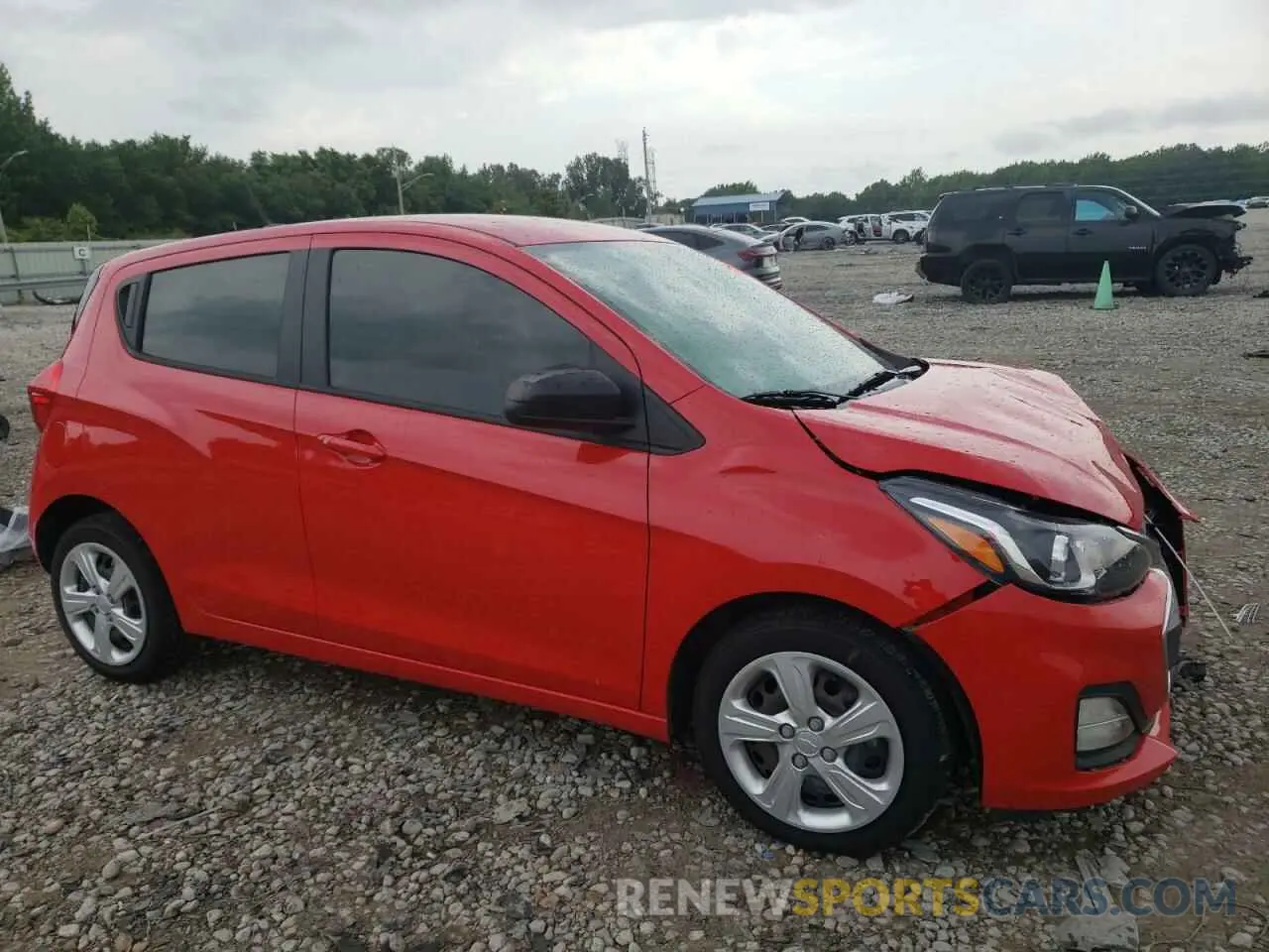 4 Photograph of a damaged car KL8CB6SA5LC407825 CHEVROLET SPARK 2020