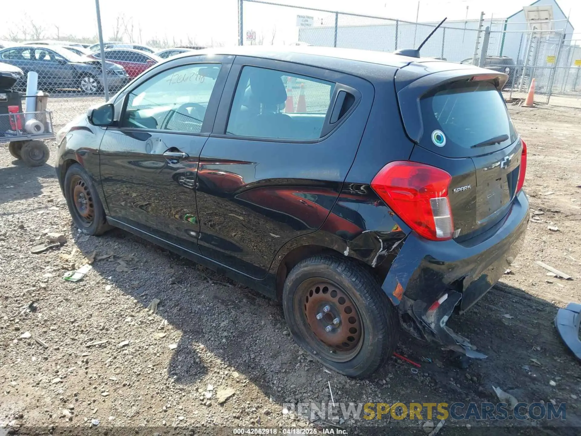 3 Photograph of a damaged car KL8CB6SA5LC420865 CHEVROLET SPARK 2020