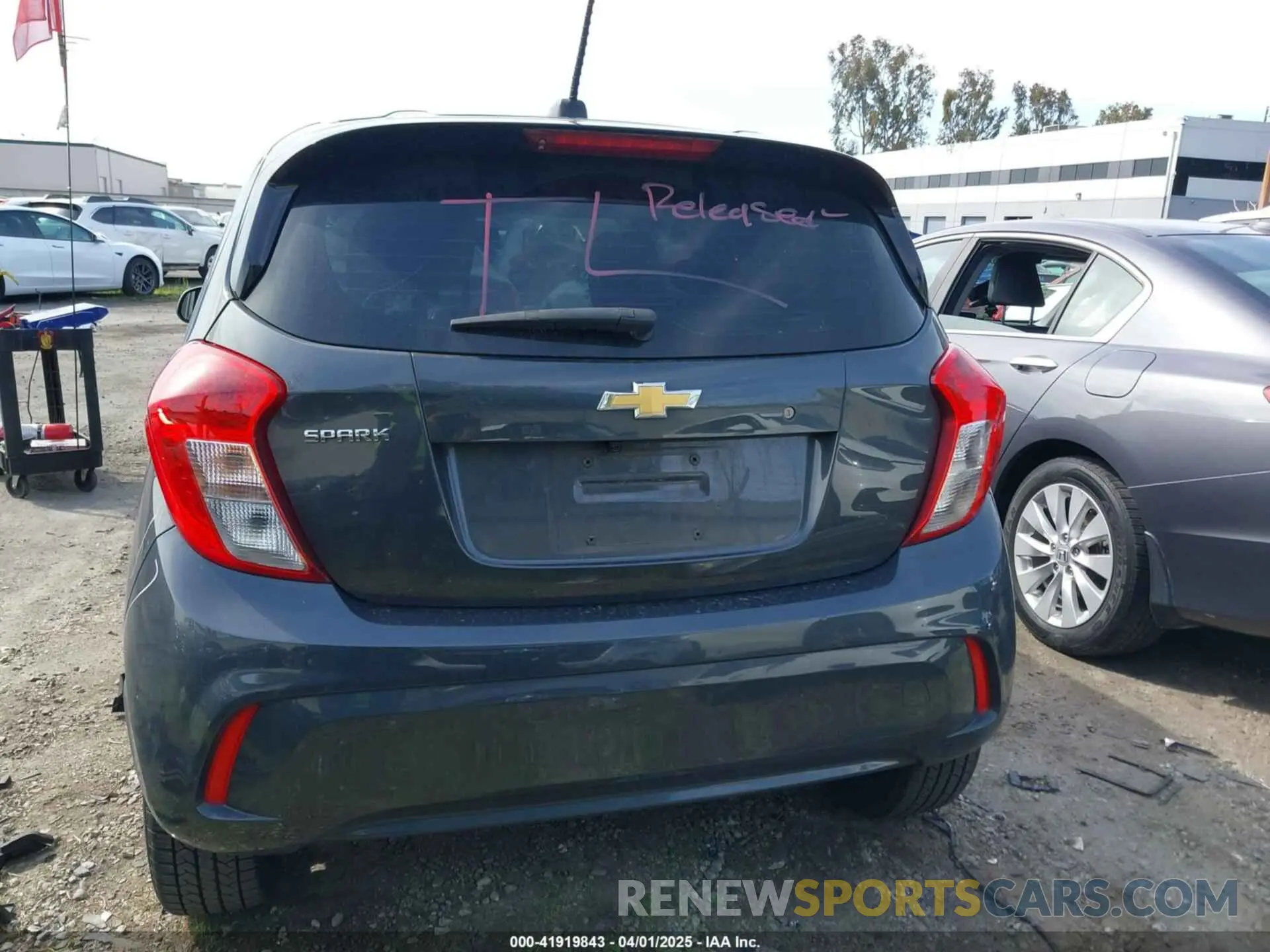 16 Photograph of a damaged car KL8CB6SA5LC429503 CHEVROLET SPARK 2020
