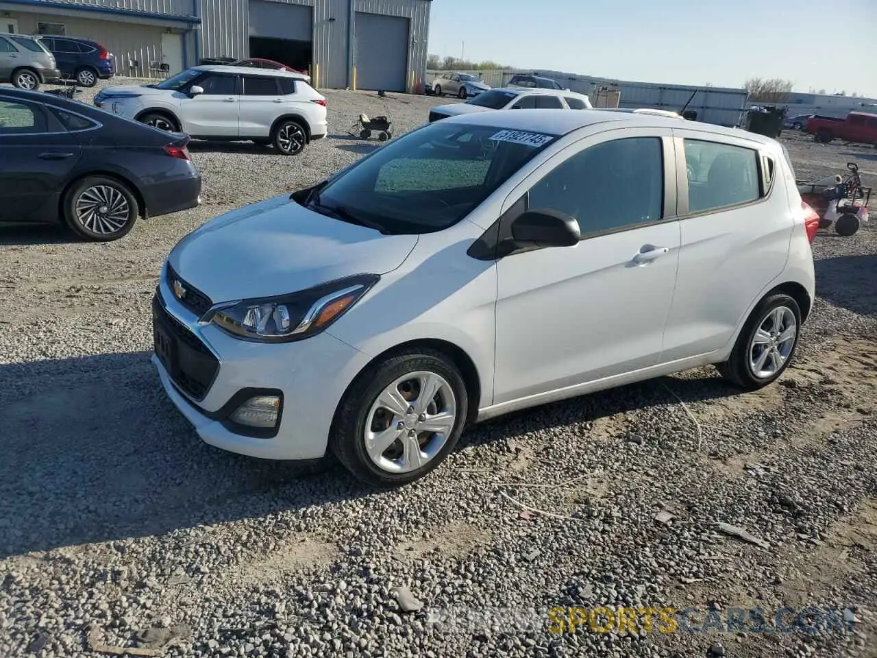 1 Photograph of a damaged car KL8CB6SA5LC464980 CHEVROLET SPARK 2020