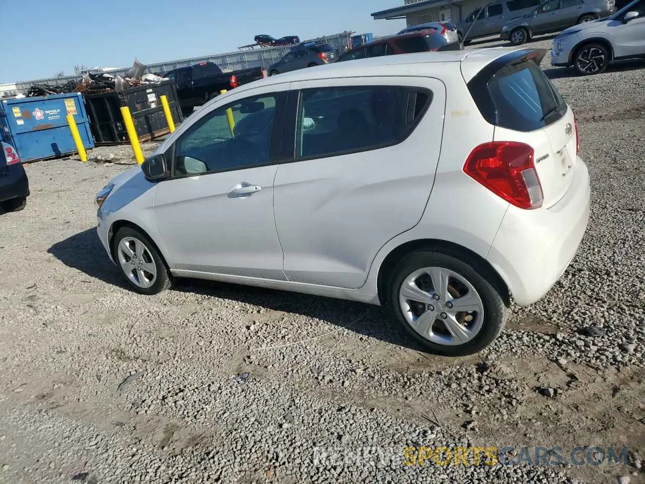 2 Photograph of a damaged car KL8CB6SA5LC464980 CHEVROLET SPARK 2020