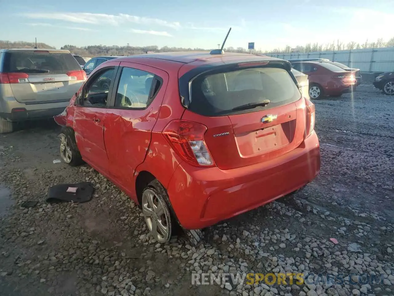 2 Photograph of a damaged car KL8CB6SA5LC475364 CHEVROLET SPARK 2020
