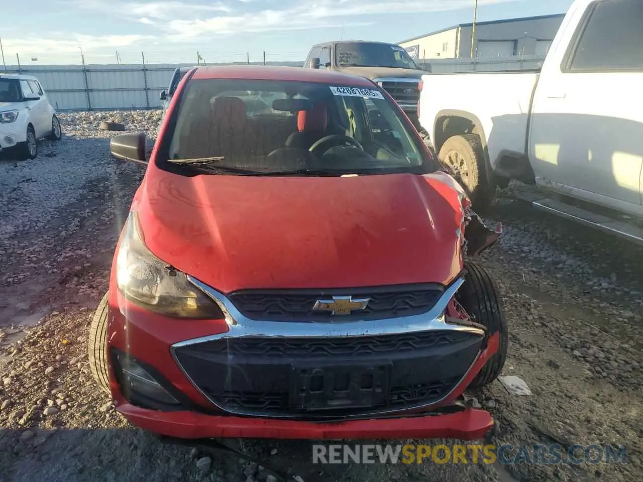 5 Photograph of a damaged car KL8CB6SA5LC475364 CHEVROLET SPARK 2020