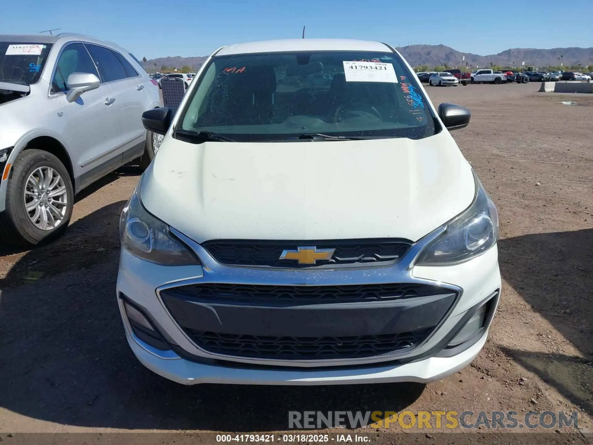 11 Photograph of a damaged car KL8CB6SA6LC408191 CHEVROLET SPARK 2020
