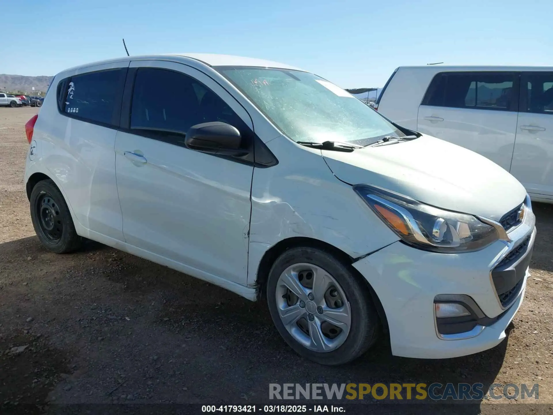 6 Photograph of a damaged car KL8CB6SA6LC408191 CHEVROLET SPARK 2020