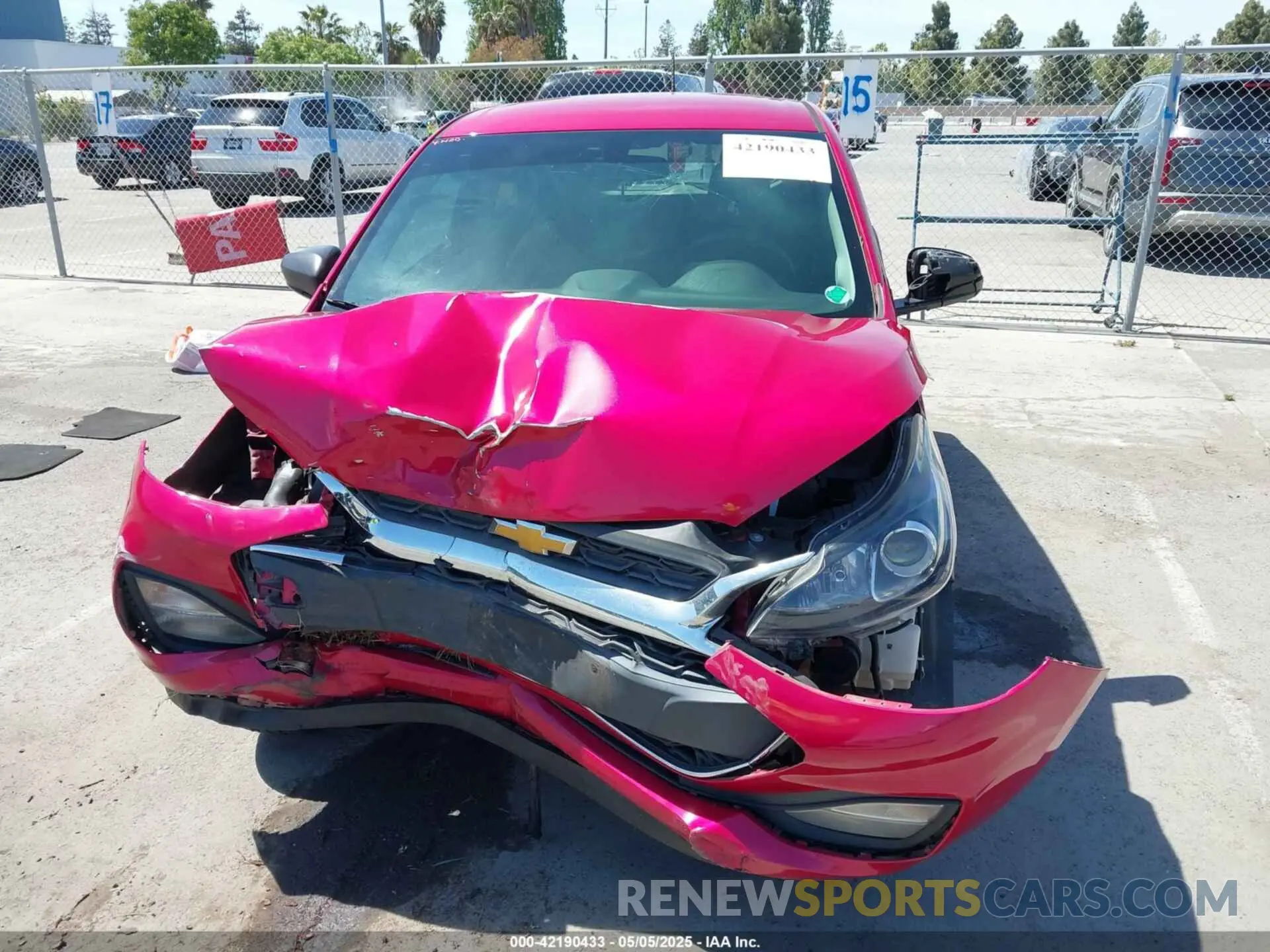 13 Photograph of a damaged car KL8CB6SA6LC419708 CHEVROLET SPARK 2020