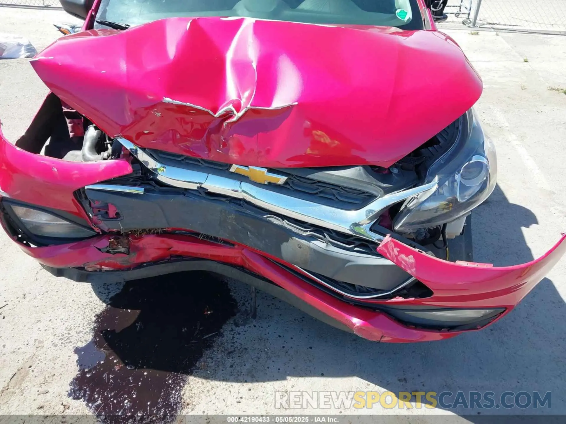 6 Photograph of a damaged car KL8CB6SA6LC419708 CHEVROLET SPARK 2020