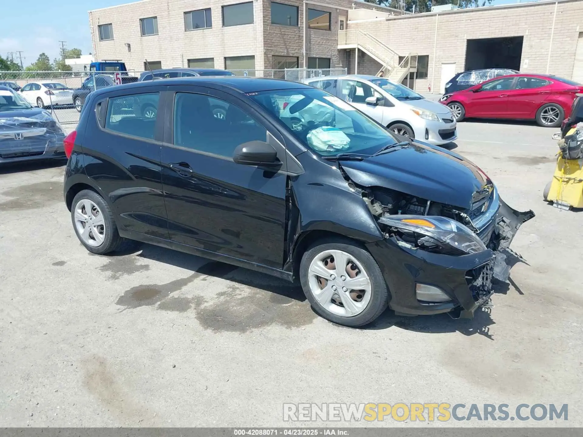 1 Photograph of a damaged car KL8CB6SA6LC428019 CHEVROLET SPARK 2020