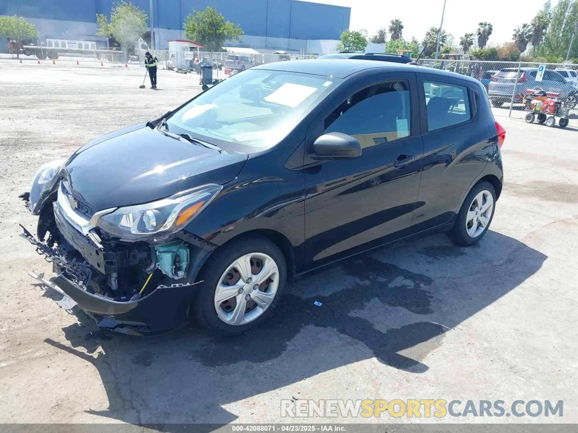 2 Photograph of a damaged car KL8CB6SA6LC428019 CHEVROLET SPARK 2020