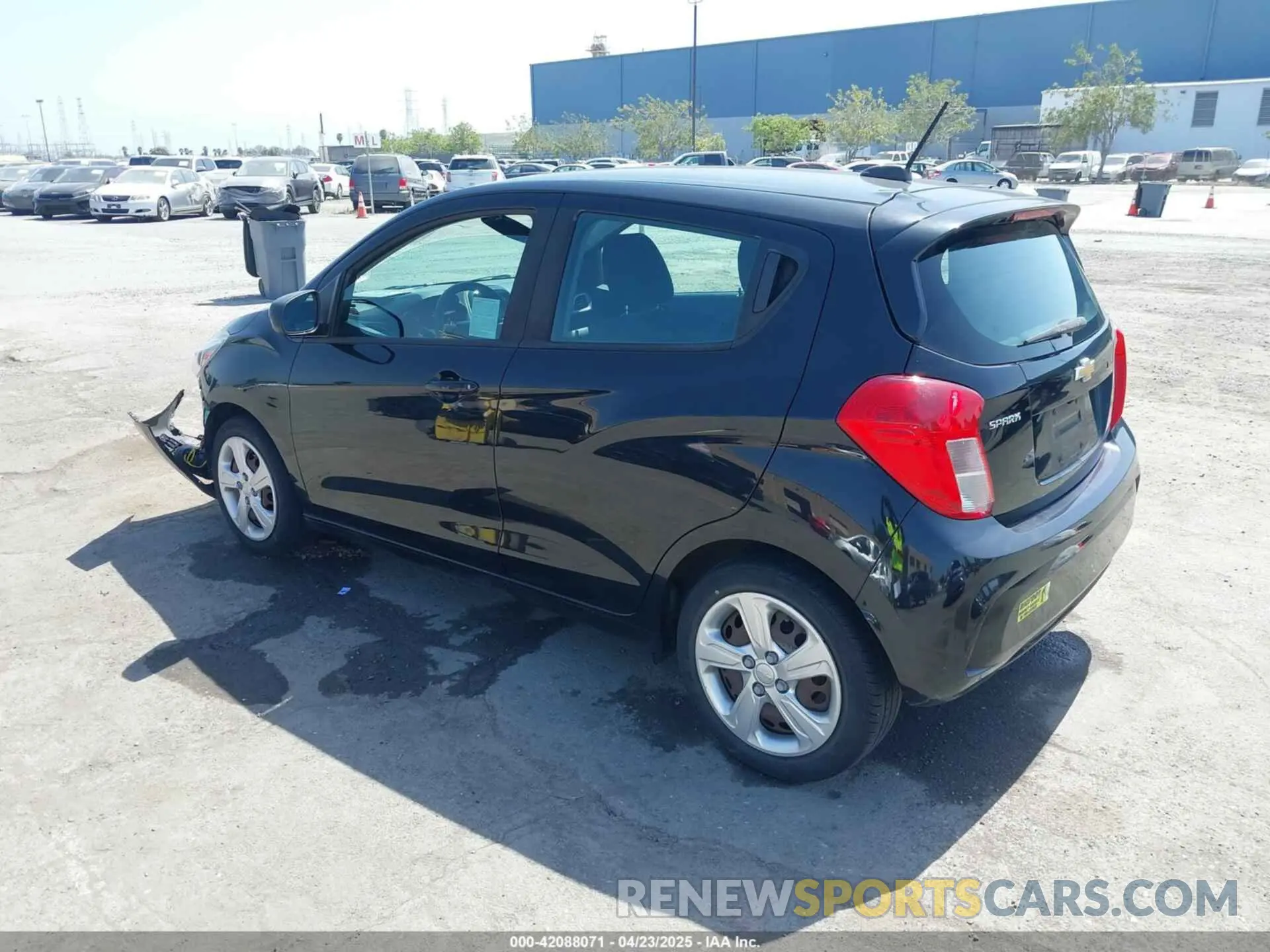 3 Photograph of a damaged car KL8CB6SA6LC428019 CHEVROLET SPARK 2020