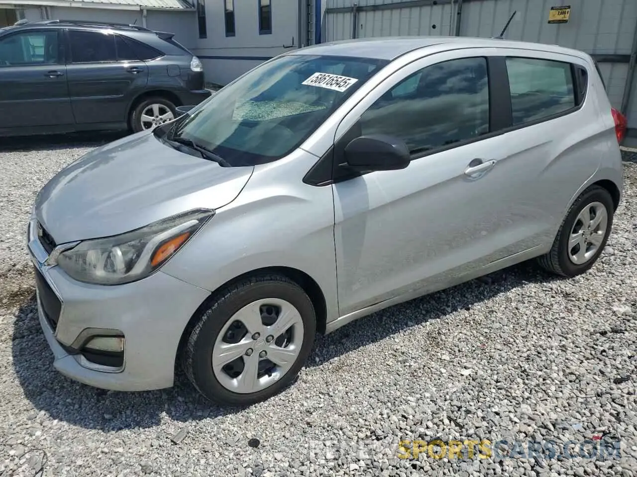 1 Photograph of a damaged car KL8CB6SA6LC428280 CHEVROLET SPARK 2020