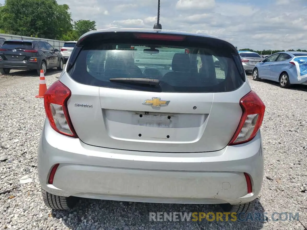 6 Photograph of a damaged car KL8CB6SA6LC428280 CHEVROLET SPARK 2020