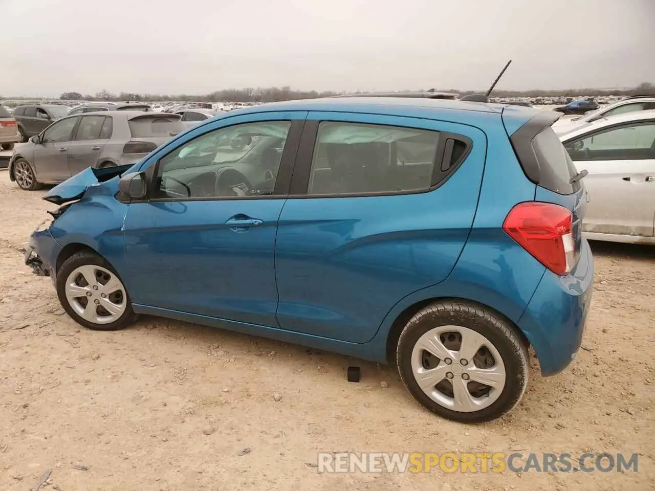 2 Photograph of a damaged car KL8CB6SA6LC452014 CHEVROLET SPARK 2020