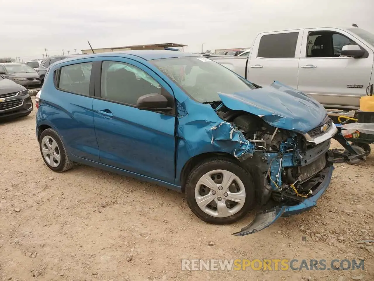 4 Photograph of a damaged car KL8CB6SA6LC452014 CHEVROLET SPARK 2020