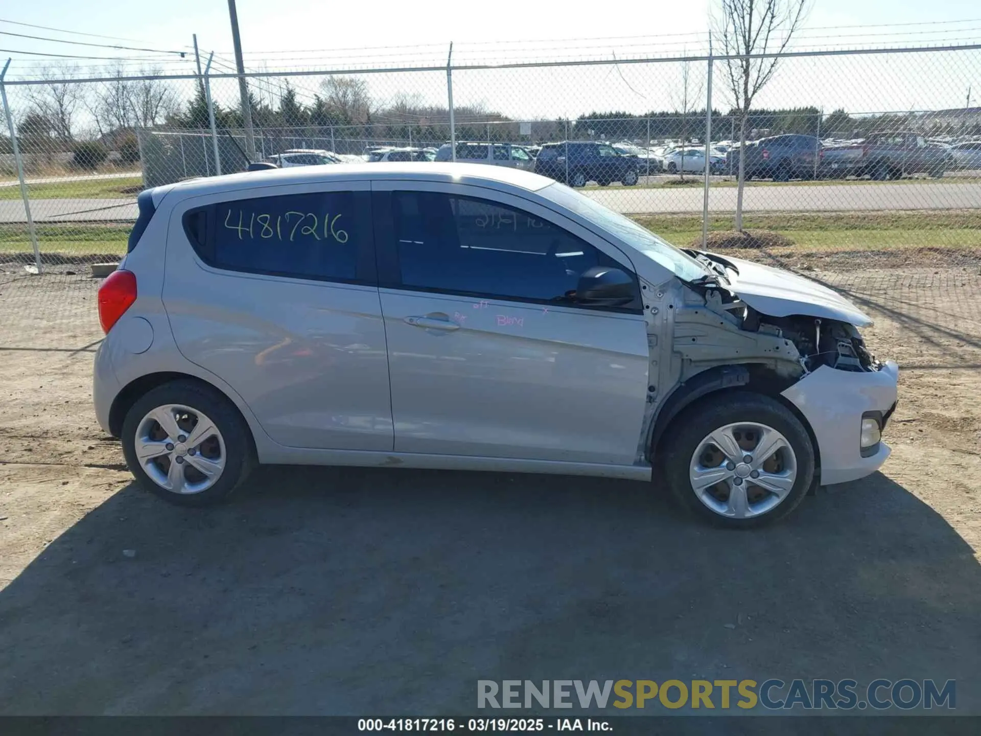 14 Photograph of a damaged car KL8CB6SA6LC452918 CHEVROLET SPARK 2020