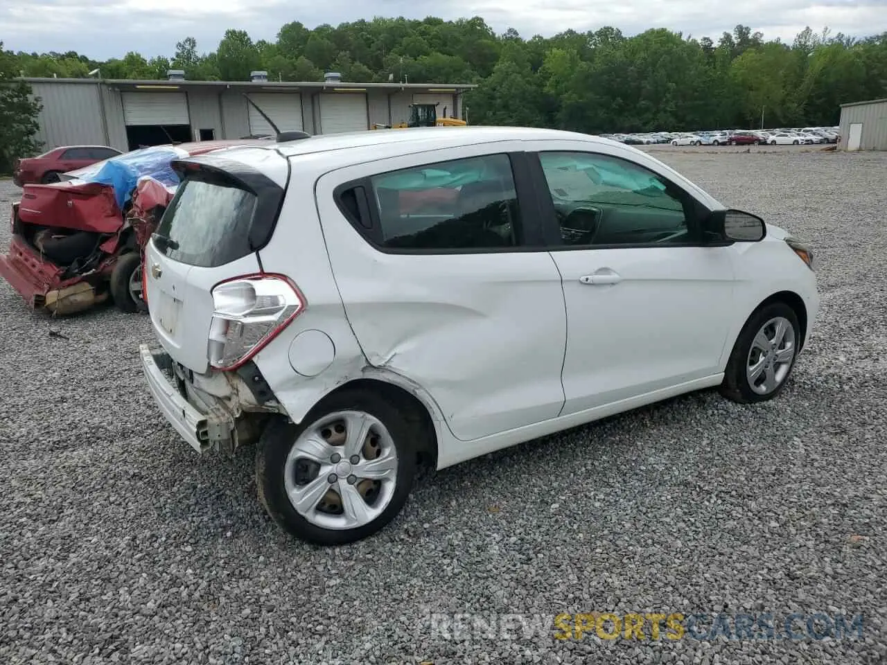 3 Photograph of a damaged car KL8CB6SA6LC460730 CHEVROLET SPARK 2020