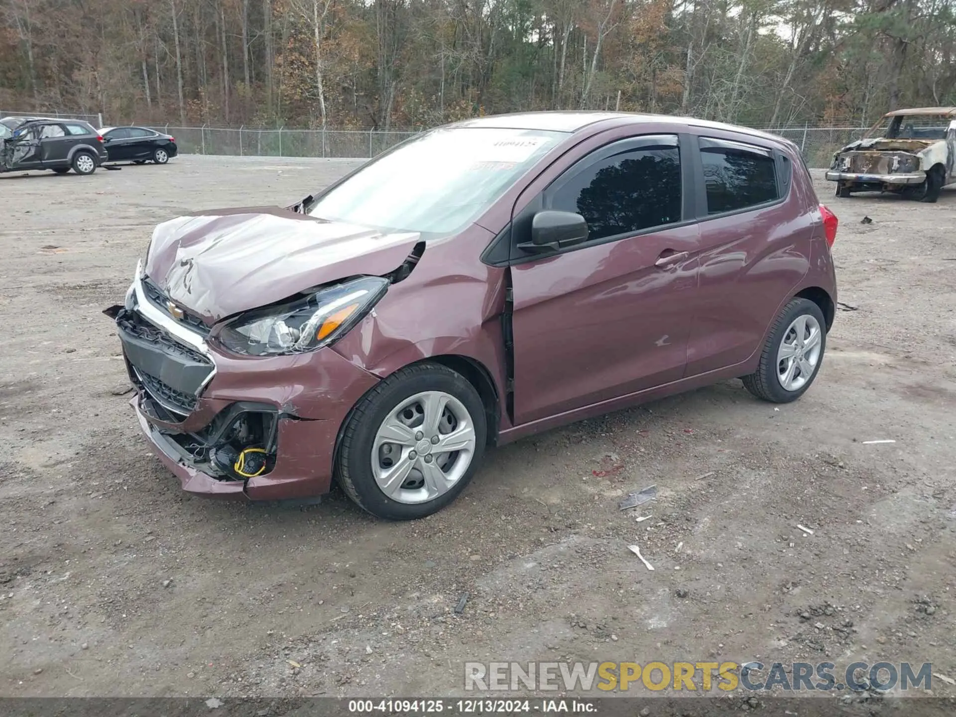 2 Photograph of a damaged car KL8CB6SA7LC452703 CHEVROLET SPARK 2020