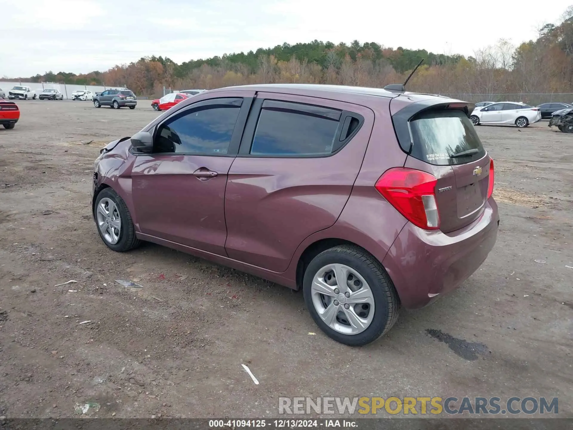 3 Photograph of a damaged car KL8CB6SA7LC452703 CHEVROLET SPARK 2020