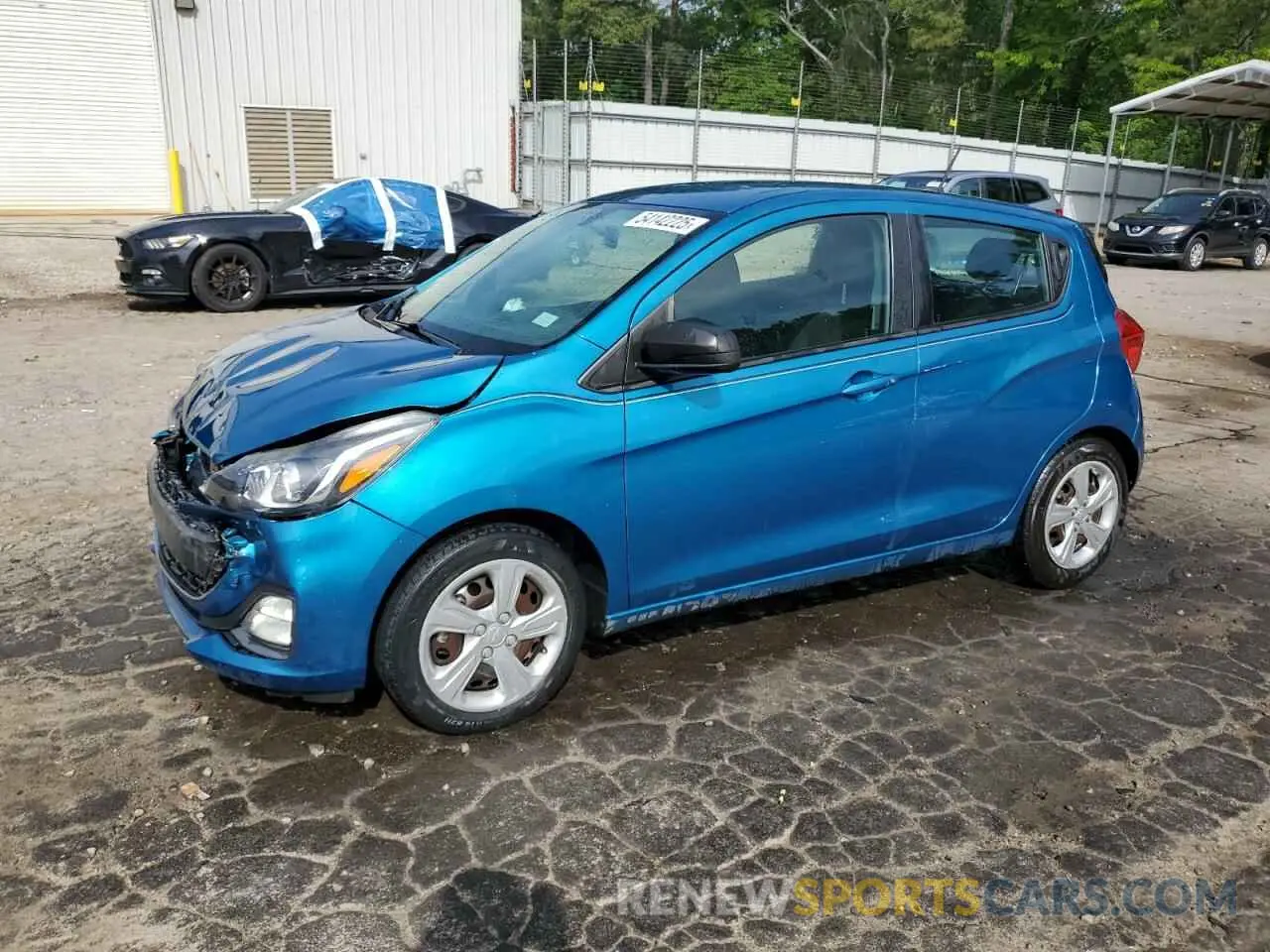 1 Photograph of a damaged car KL8CB6SA7LC460610 CHEVROLET SPARK 2020