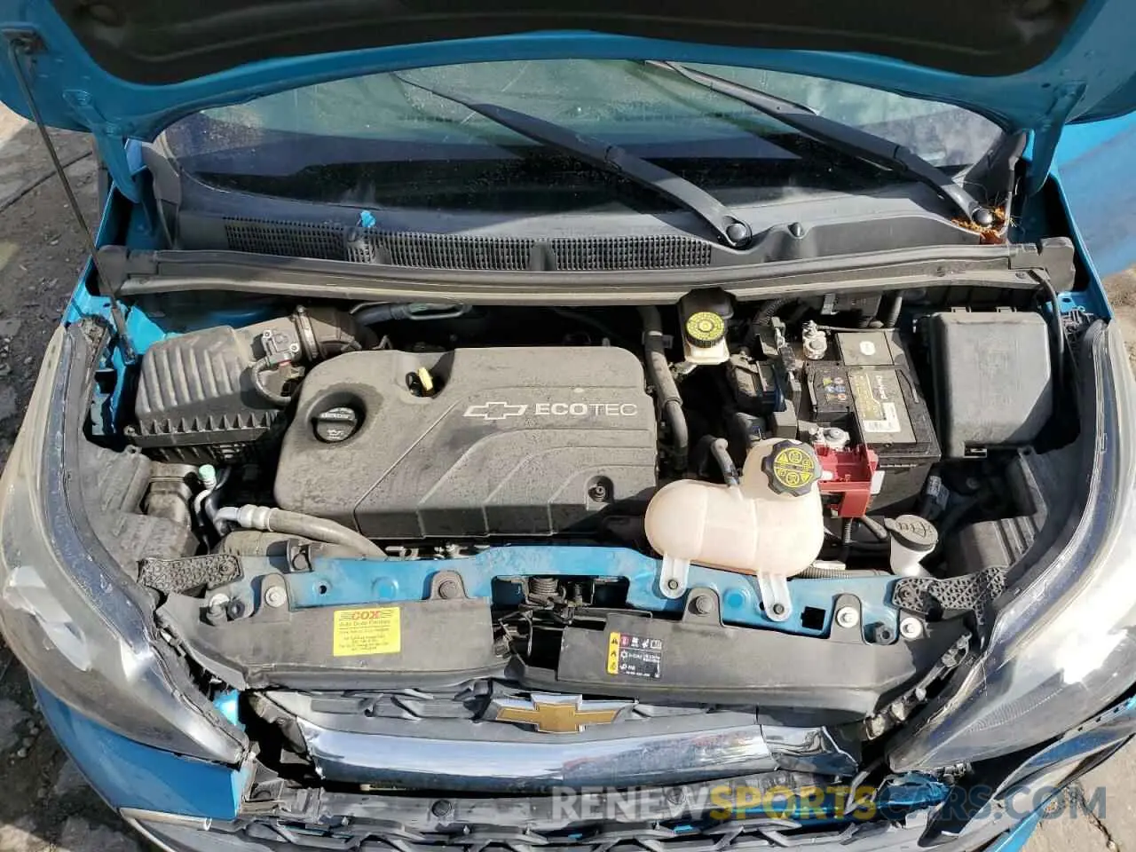 11 Photograph of a damaged car KL8CB6SA7LC460610 CHEVROLET SPARK 2020