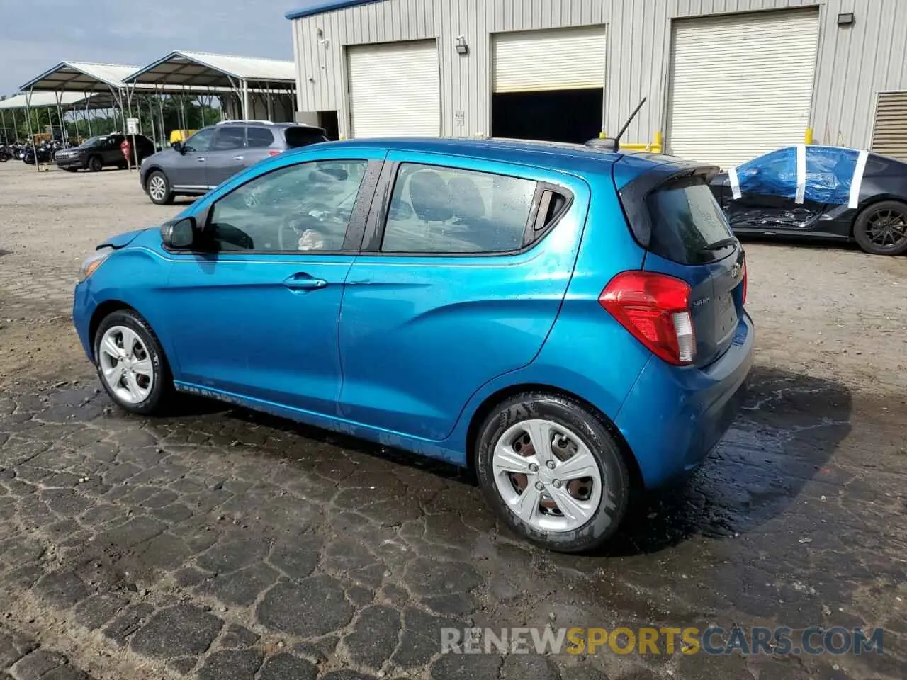 2 Photograph of a damaged car KL8CB6SA7LC460610 CHEVROLET SPARK 2020