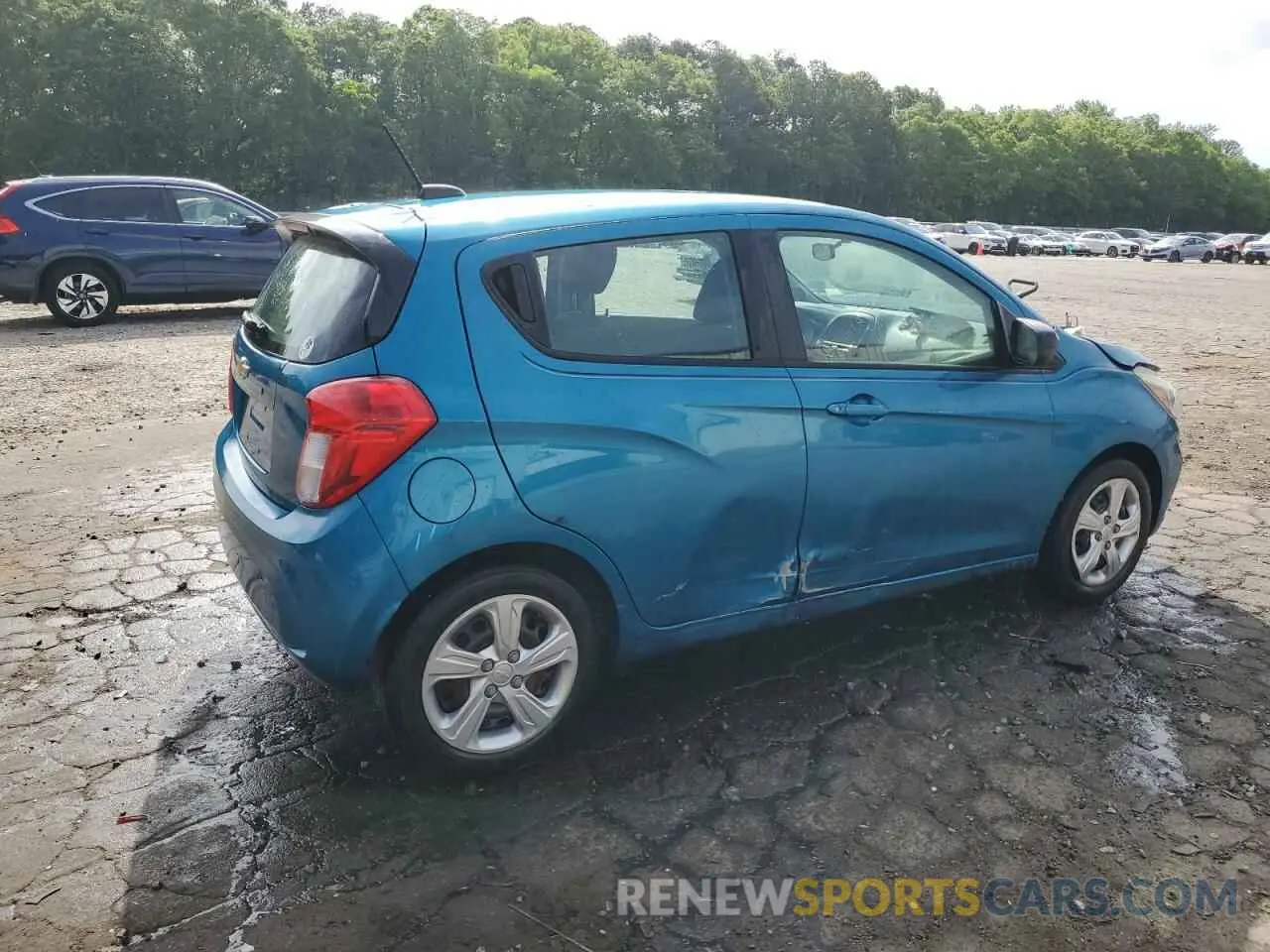 3 Photograph of a damaged car KL8CB6SA7LC460610 CHEVROLET SPARK 2020
