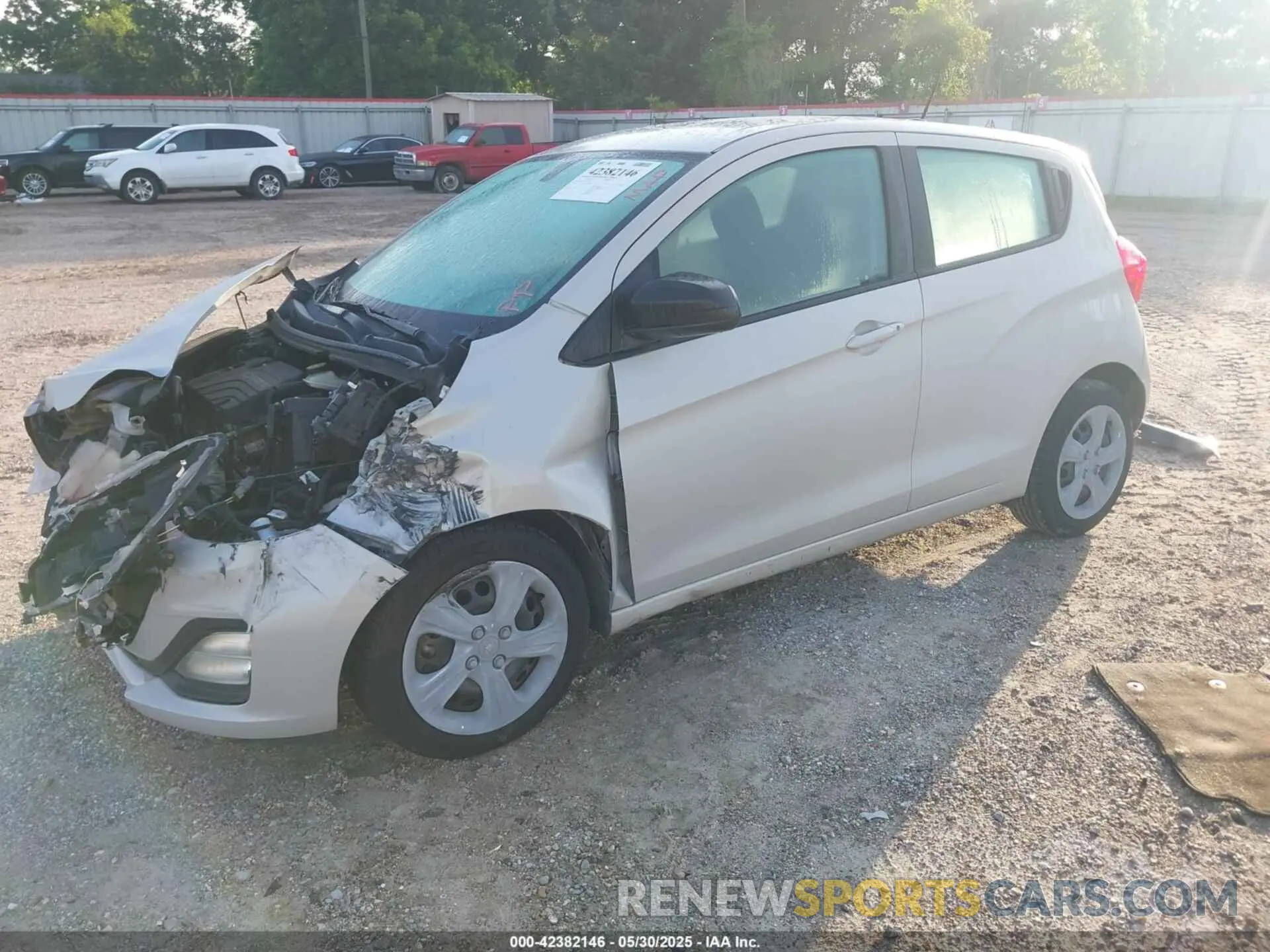 2 Photograph of a damaged car KL8CB6SA7LC478301 CHEVROLET SPARK 2020