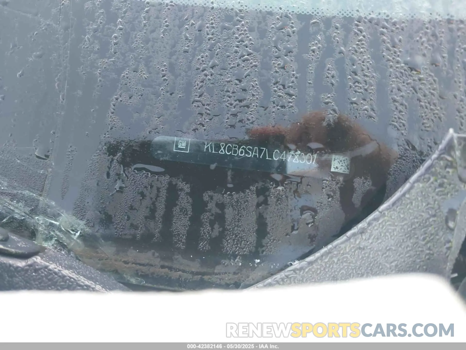 9 Photograph of a damaged car KL8CB6SA7LC478301 CHEVROLET SPARK 2020