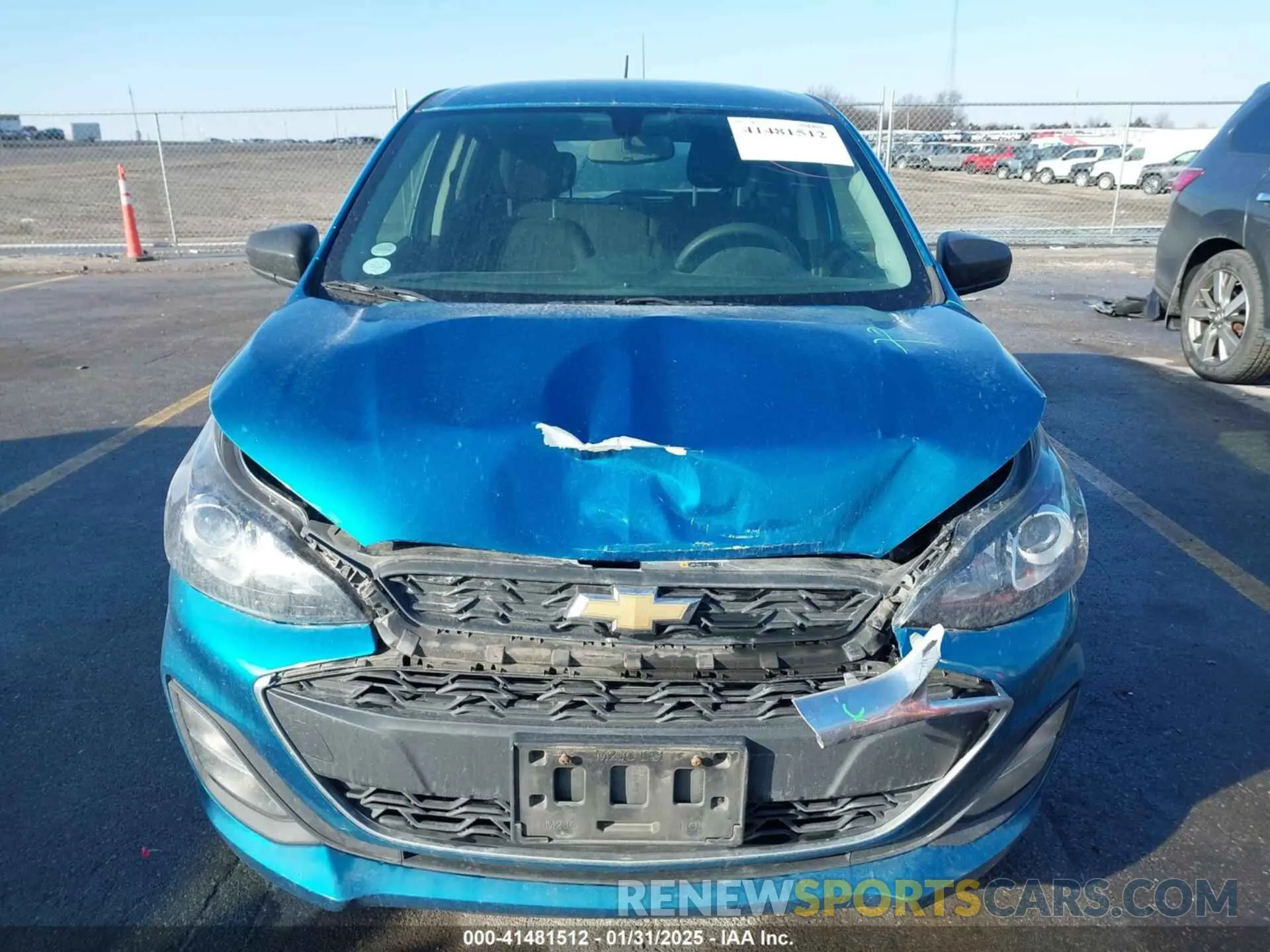 12 Photograph of a damaged car KL8CB6SA8LC404336 CHEVROLET SPARK 2020