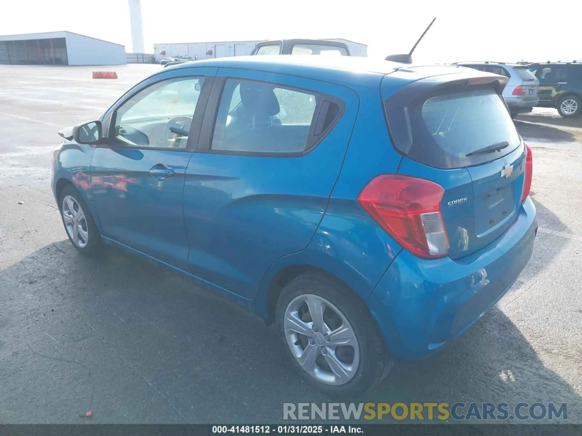 3 Photograph of a damaged car KL8CB6SA8LC404336 CHEVROLET SPARK 2020