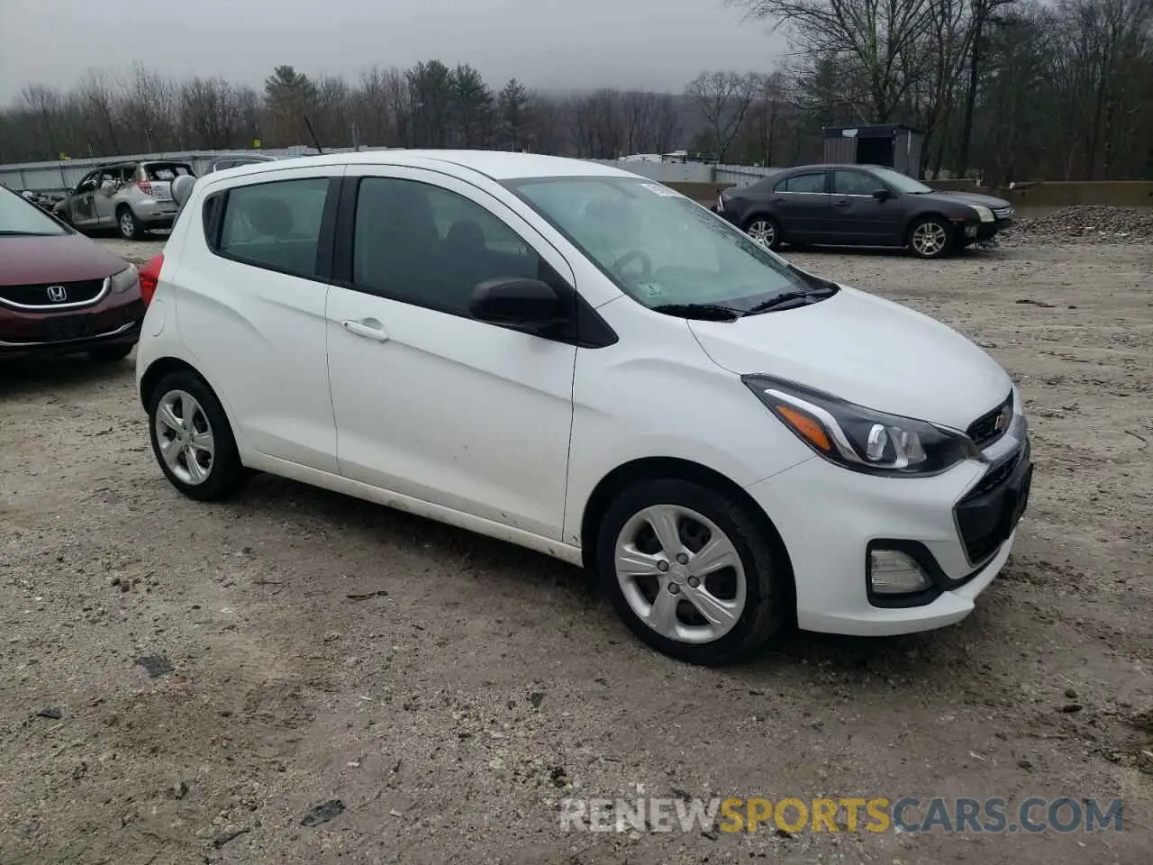 4 Photograph of a damaged car KL8CB6SA8LC408581 CHEVROLET SPARK 2020