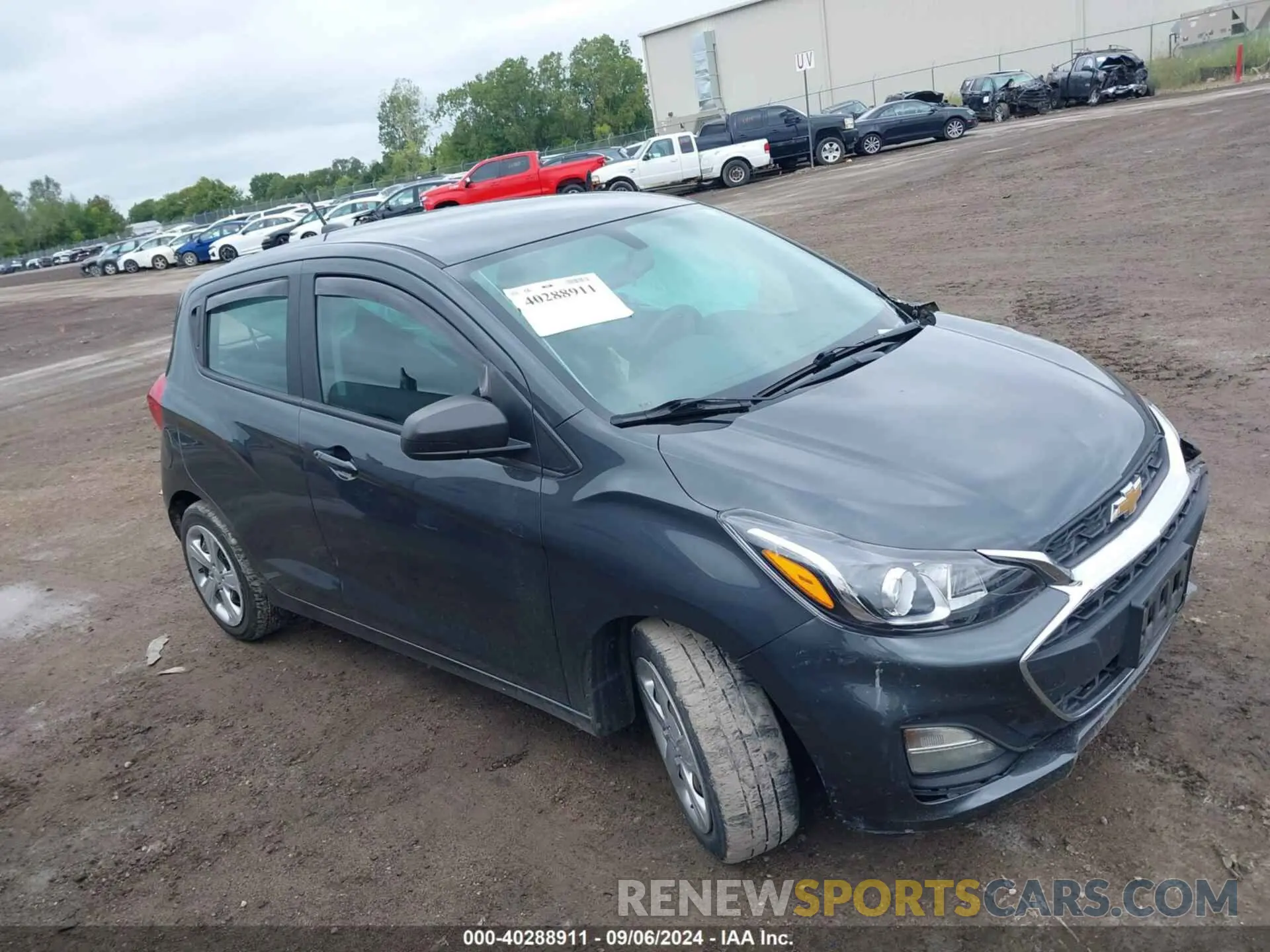 1 Photograph of a damaged car KL8CB6SA8LC414512 CHEVROLET SPARK 2020