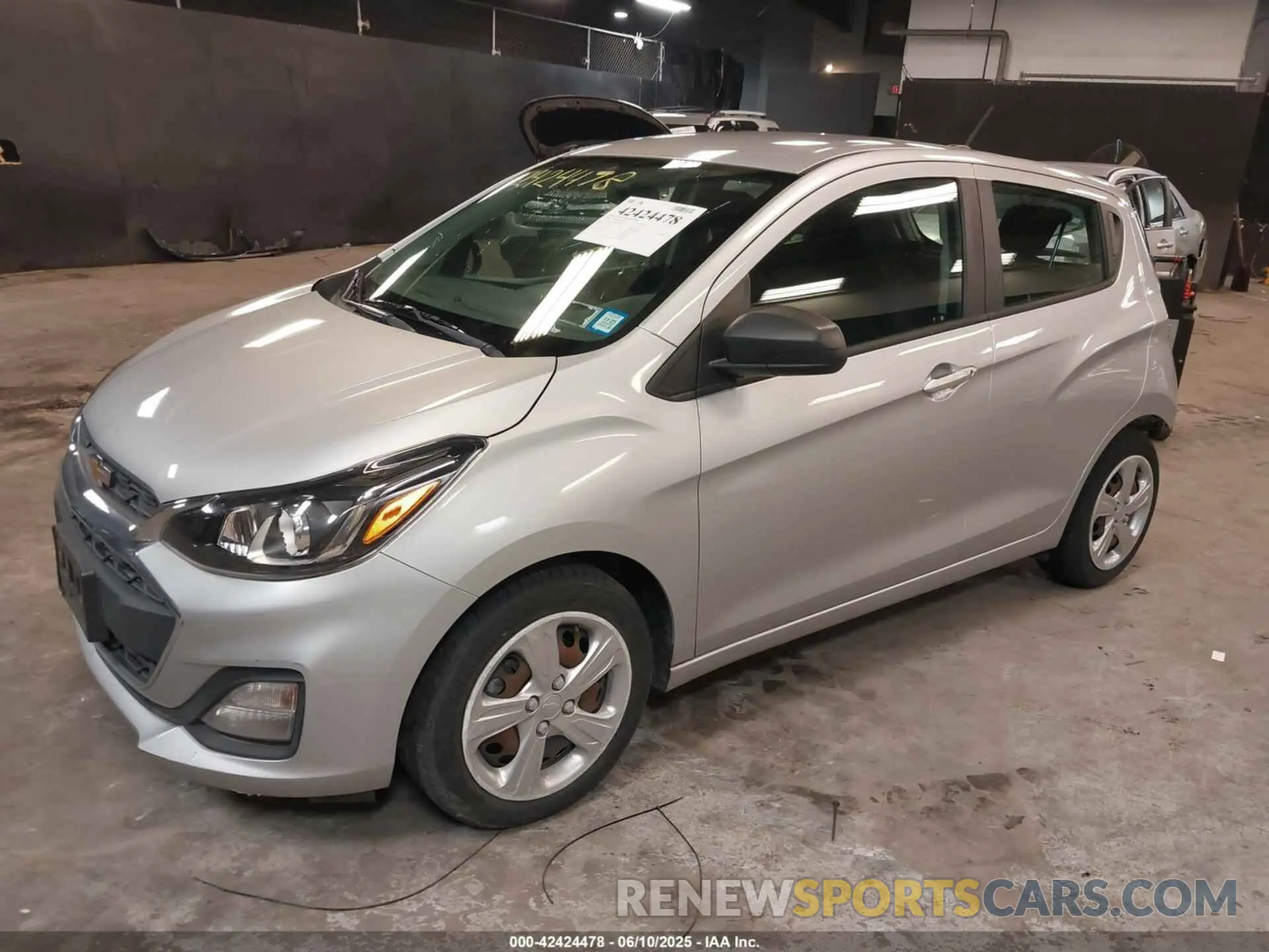 2 Photograph of a damaged car KL8CB6SA8LC420939 CHEVROLET SPARK 2020