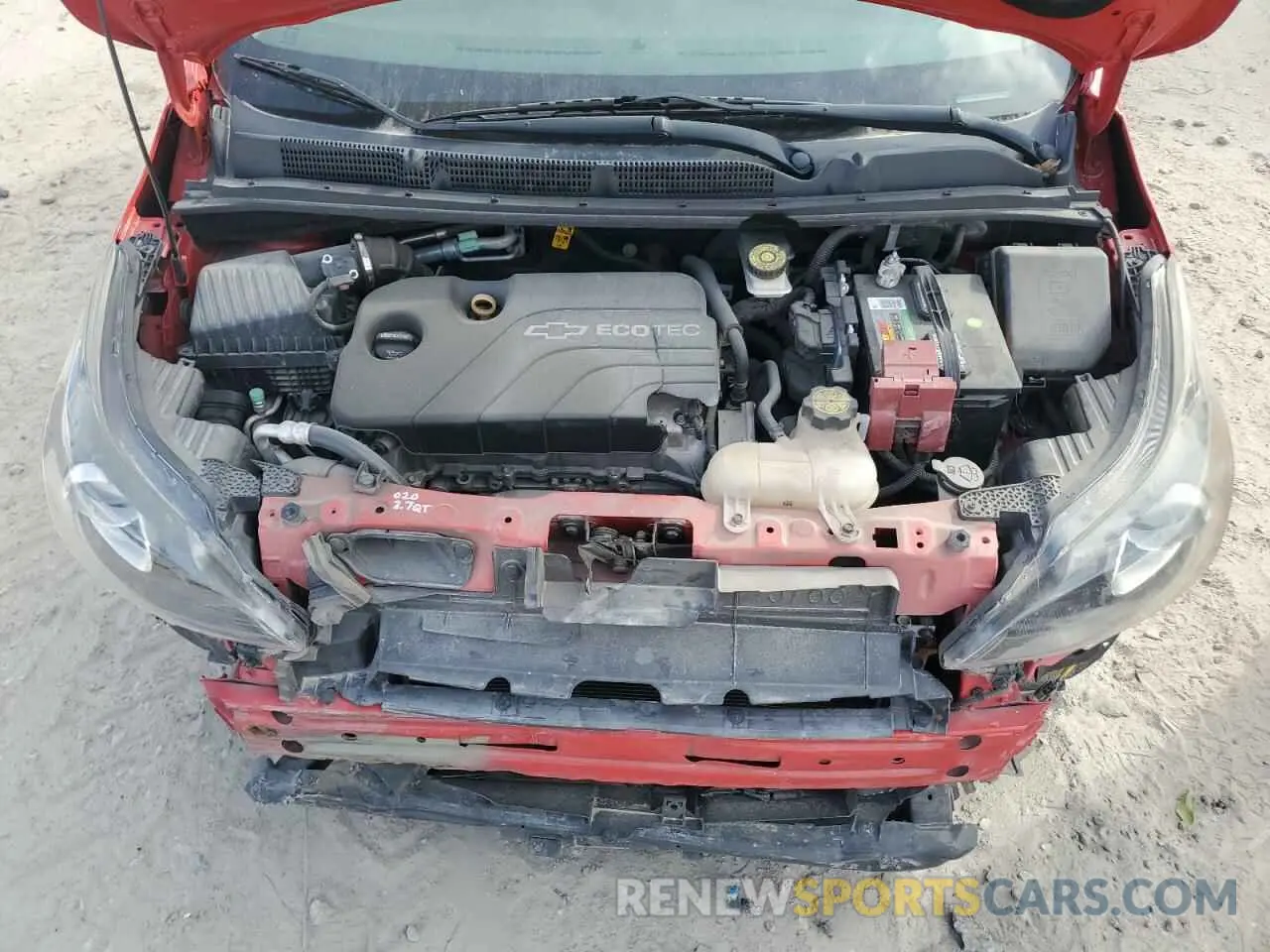 11 Photograph of a damaged car KL8CB6SA8LC421752 CHEVROLET SPARK 2020