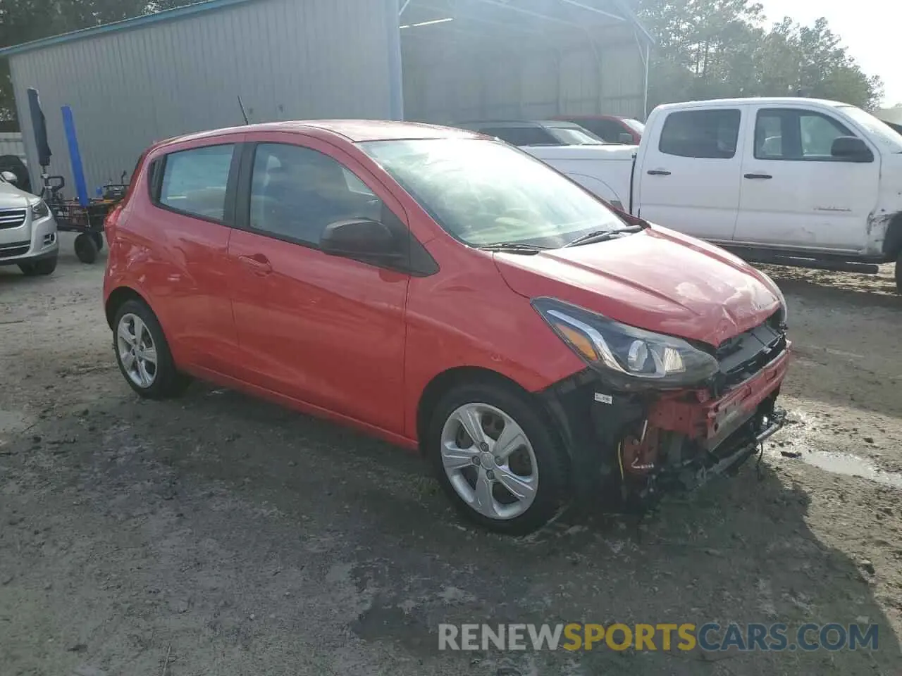 4 Photograph of a damaged car KL8CB6SA8LC421752 CHEVROLET SPARK 2020