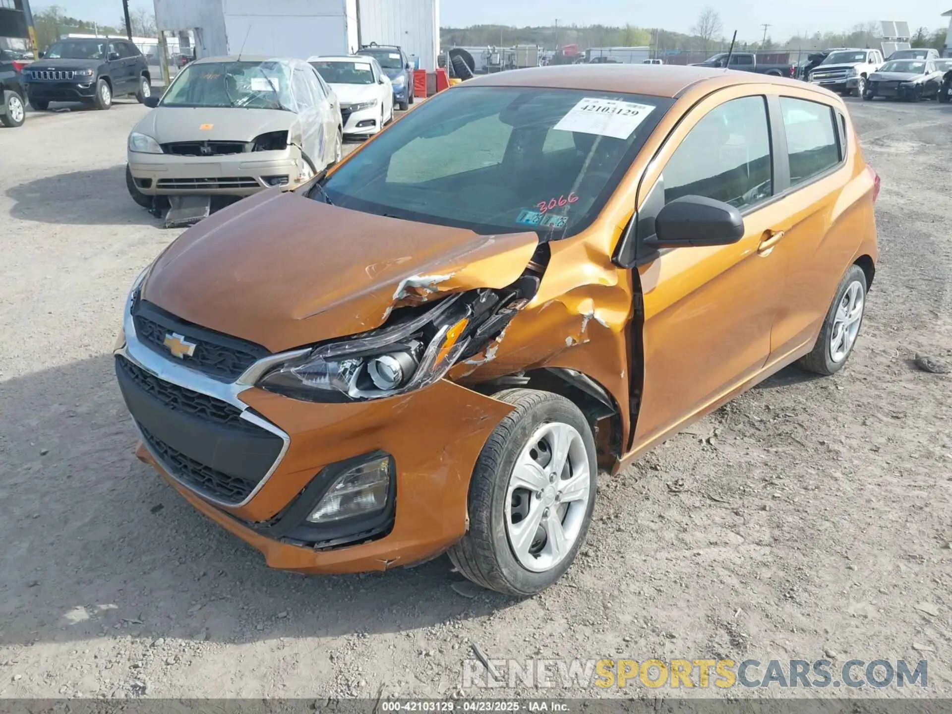 6 Photograph of a damaged car KL8CB6SA8LC453066 CHEVROLET SPARK 2020