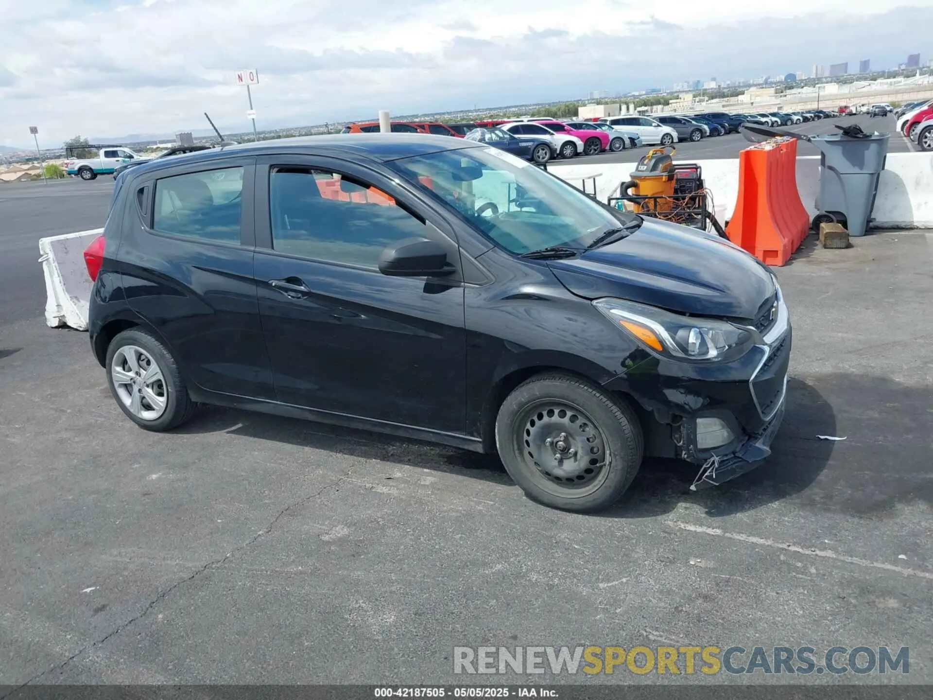 1 Photograph of a damaged car KL8CB6SA8LC456999 CHEVROLET SPARK 2020