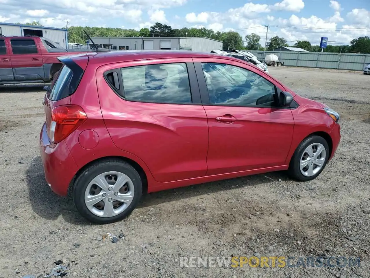 3 Photograph of a damaged car KL8CB6SA8LC457523 CHEVROLET SPARK 2020