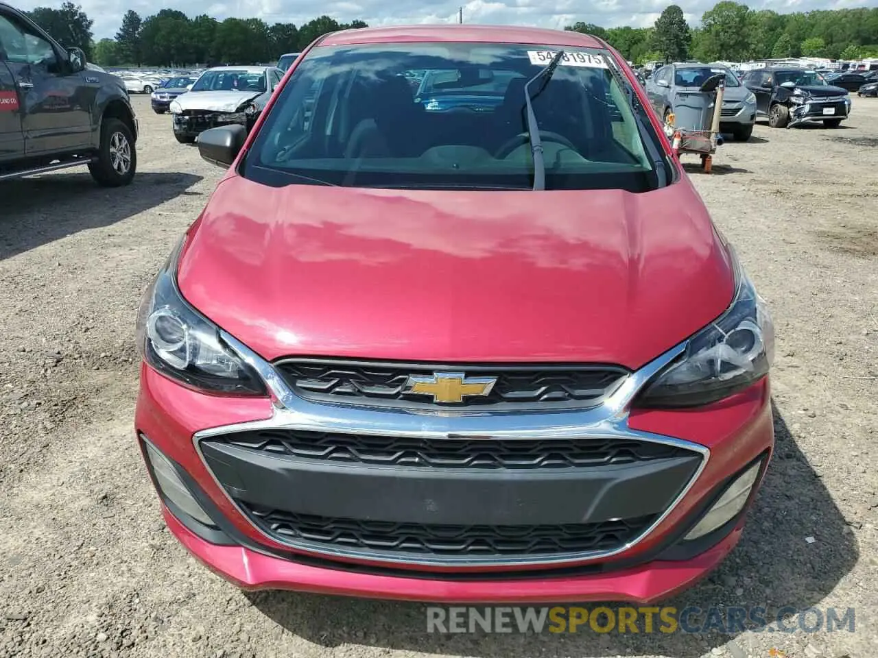 5 Photograph of a damaged car KL8CB6SA8LC457523 CHEVROLET SPARK 2020