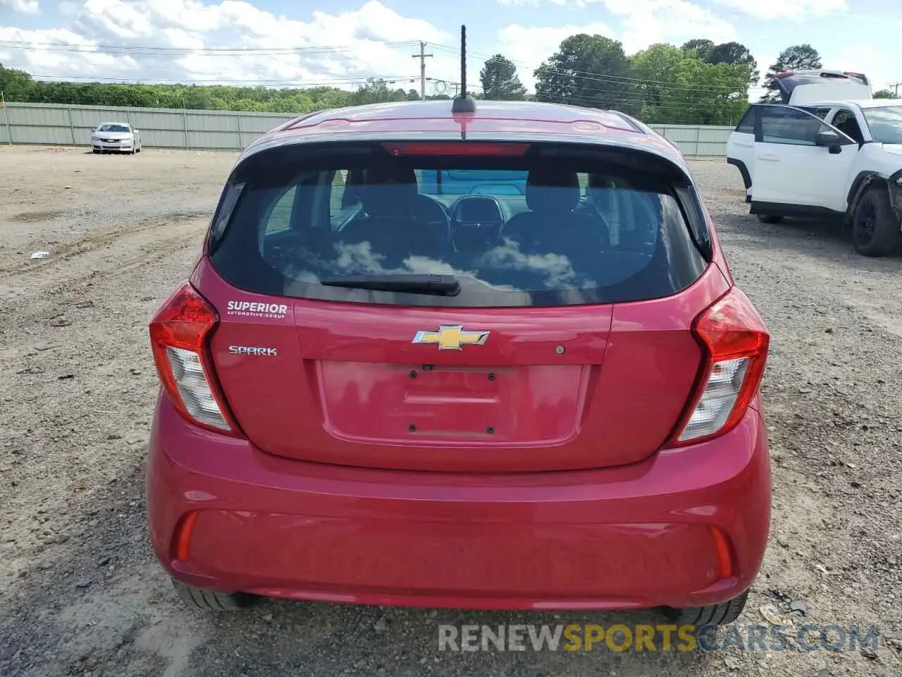 6 Photograph of a damaged car KL8CB6SA8LC457523 CHEVROLET SPARK 2020