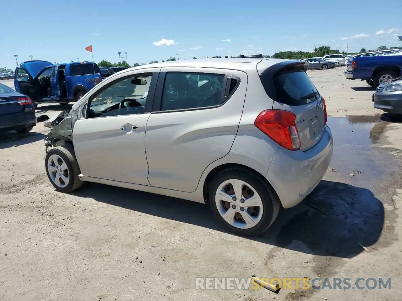 2 Photograph of a damaged car KL8CB6SA9LC416009 CHEVROLET SPARK 2020