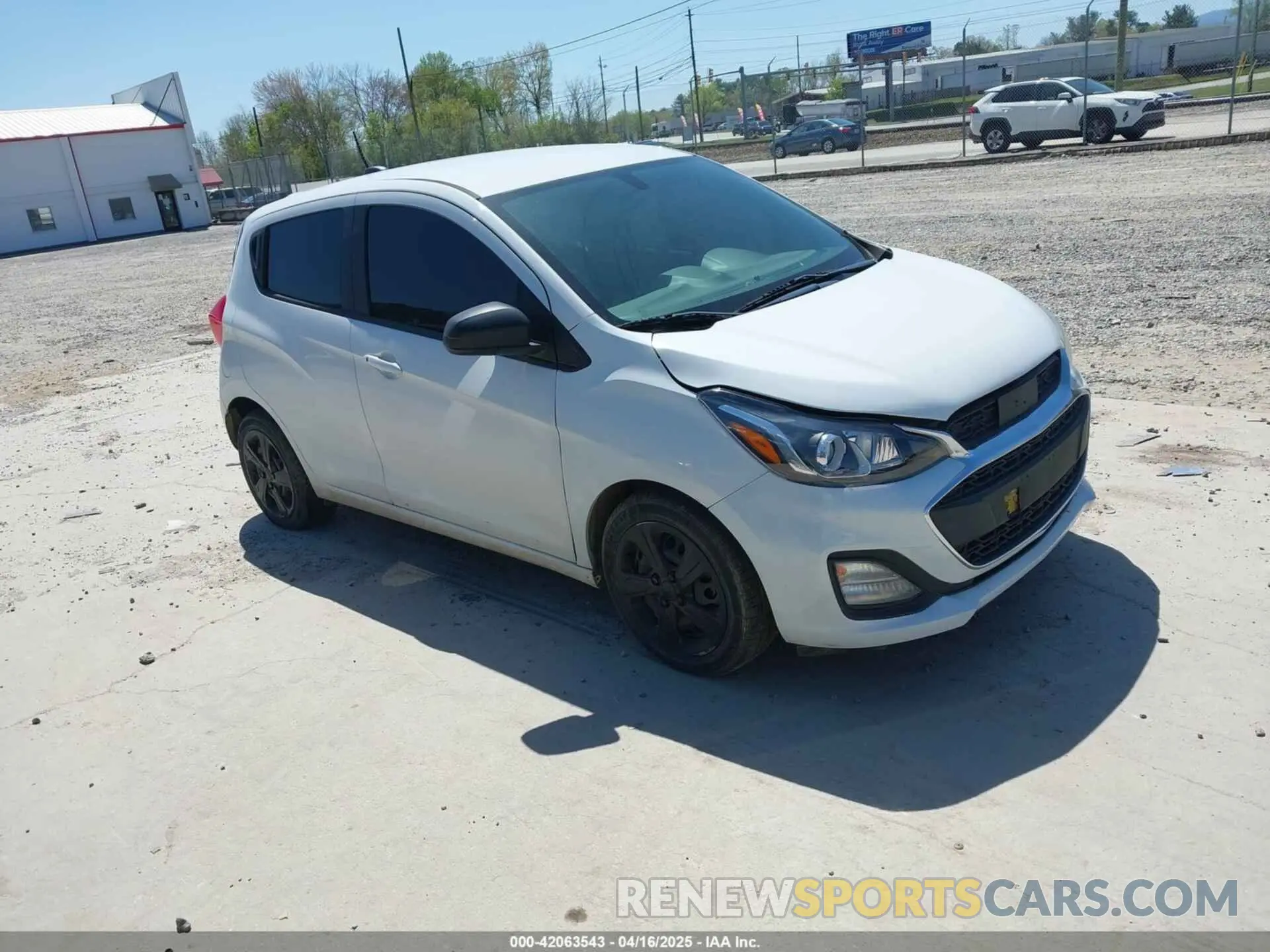 1 Photograph of a damaged car KL8CB6SA9LC427611 CHEVROLET SPARK 2020